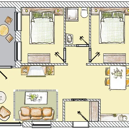 Brise Gartenhaus Belvedere App 01 *